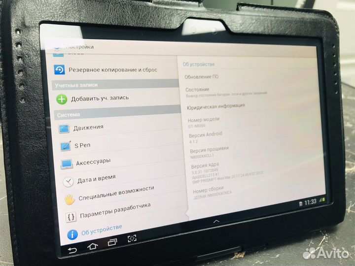 Планшет samsung galaxy note 10.1 n8000 16gb