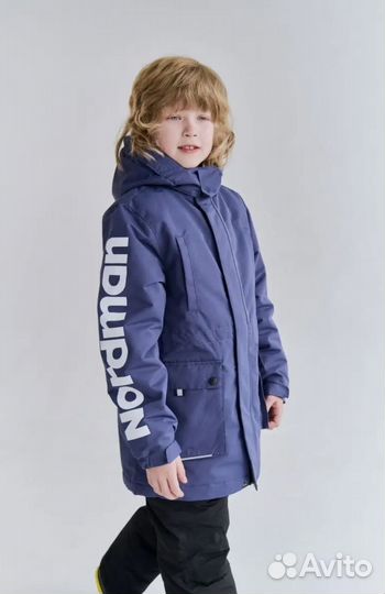 Демисезонная Парка Нордман р. 116-140 (+6)
