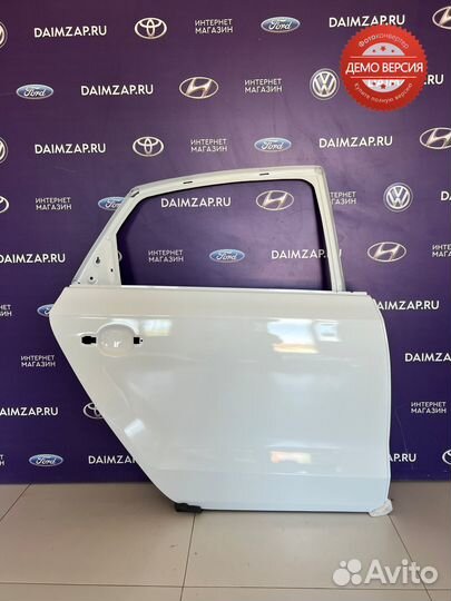 Дверь задняя Volkswagen Polo правая / белый