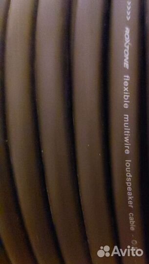 Акустический кабель roxtone 2*4 кв.мм