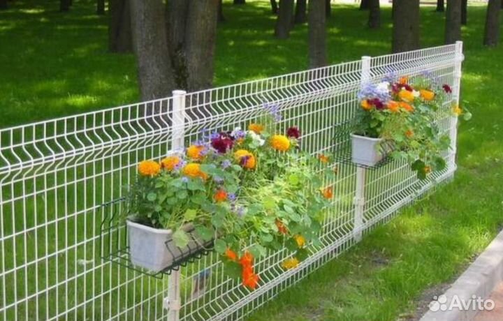 Забор из 3D сетки цена за метр под ключ