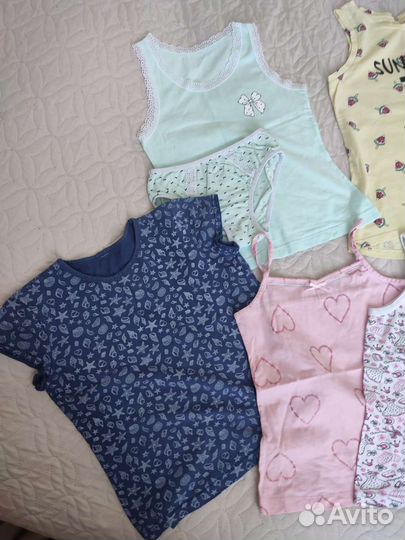 Одежда для девочки пакетом 122 - 134
