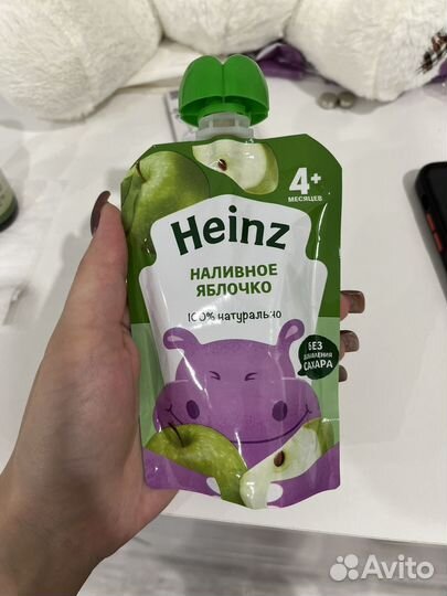 Фруктовое пюре Heinz