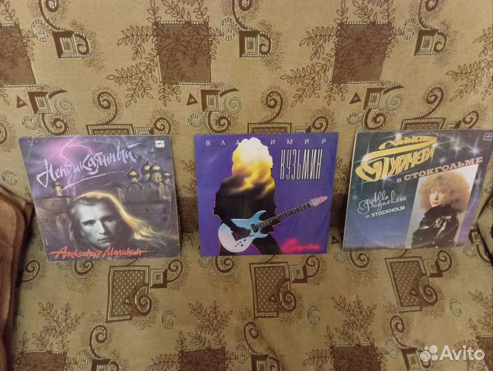 Виниловые пластинки рок, поп, авторская песня