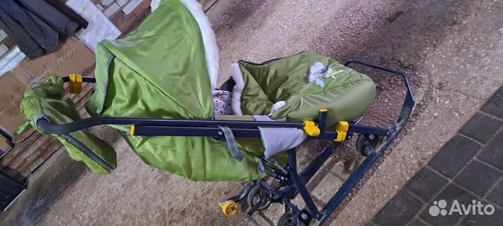 Санки коляска