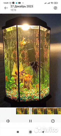 Аквариум с тумбой
