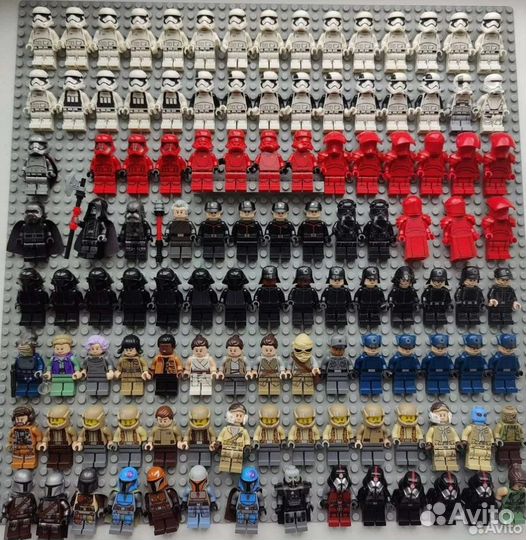 Лего звездные войны Все минифигурки