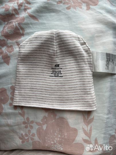 Шапочки для новорожденных 0-6 м