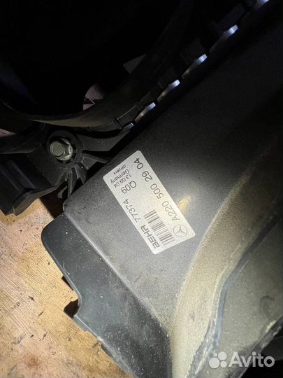 Радиатор mercedes w220