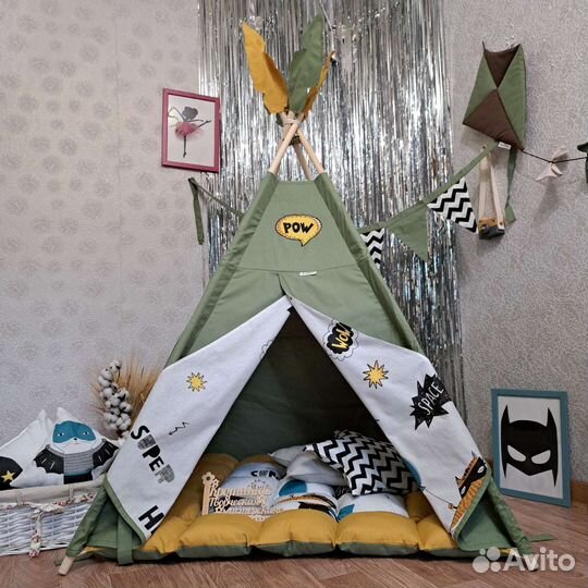 Детская палатка вигвам
