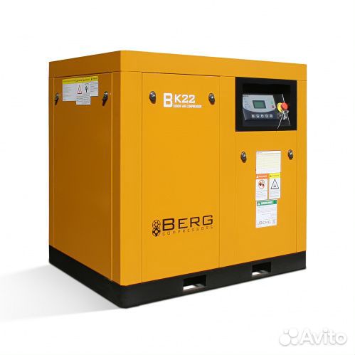 Винтовой компрессор berg вк-22 на 8атм