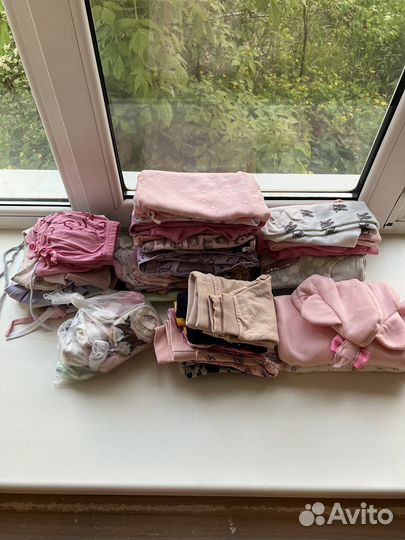 Детские вещи пакетом для девочки