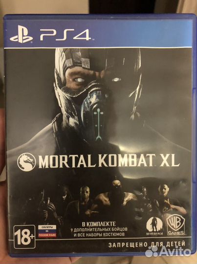 Игра для приставки. пс-4. Мортал комбат