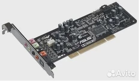 Звуковая карта Xonar DG PCI 5.1 с усилителем для н