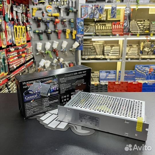 Блок преобразователь General, 150Вт 220/12В