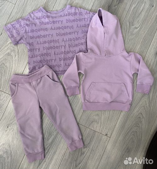 Детские вещи для девочки пакетом 86 92 98