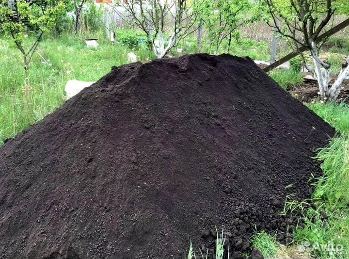 Настоящий чернозем без примесей