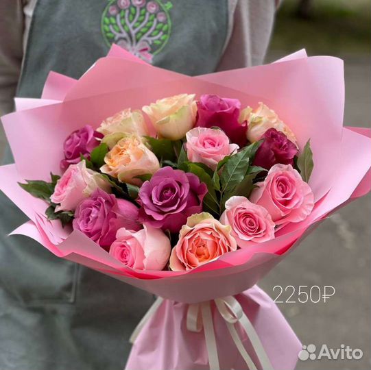 Розы купить цветы Казань доставка букетов