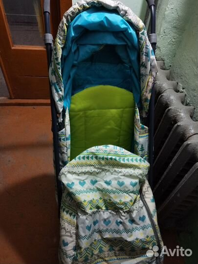 Детские санки коляска