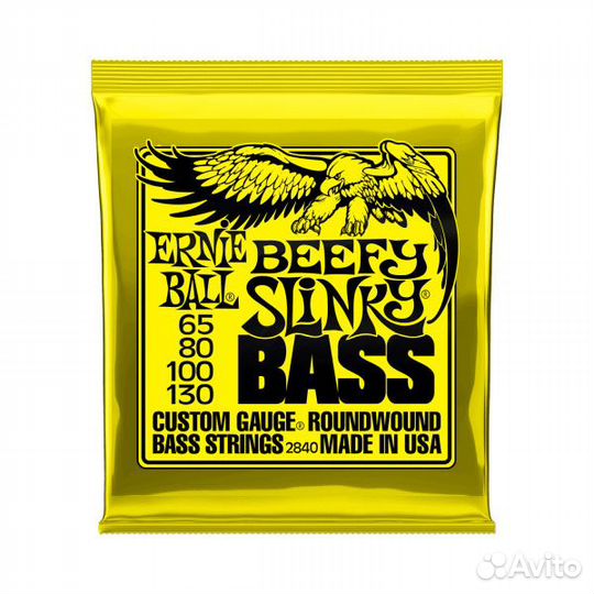Ernie Ball 65-130 Super Beefy Slinky Ba. (Новый)