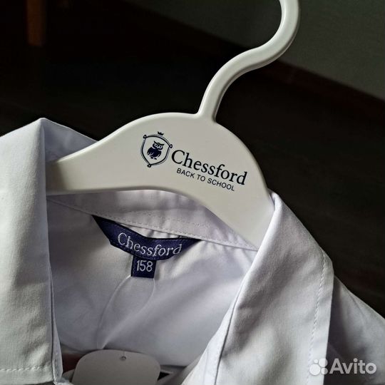Рубашка белая новая 158