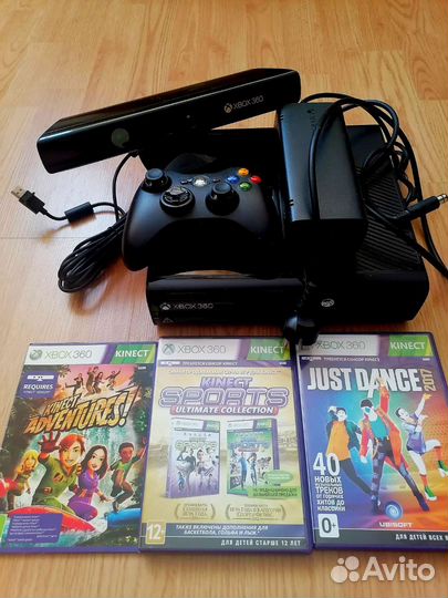 Xbox 360 + игры