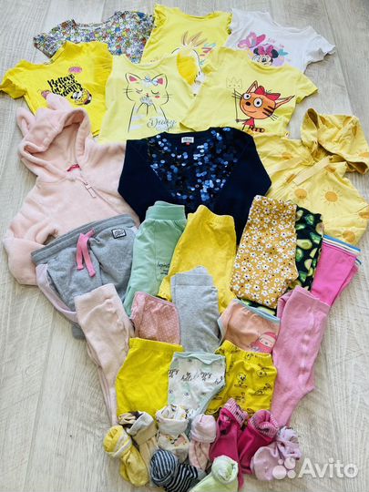 Пакет вещей для девочки 98-104