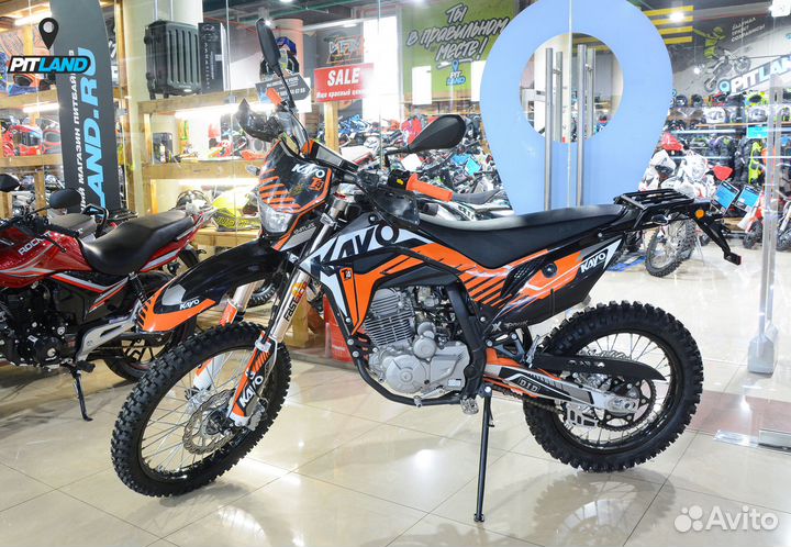 Кроссовый мотоцикл kayo (Кайо) T4 300 enduro