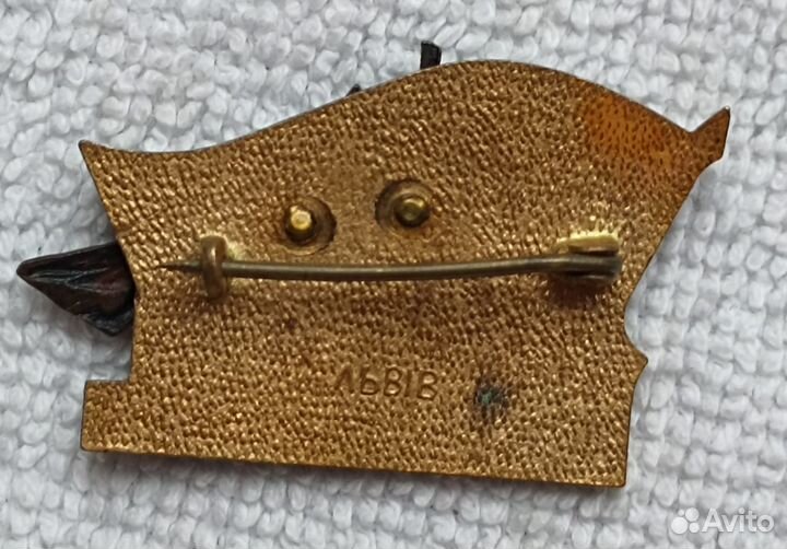 Значок, знак. XIX обласна комсомольська конференци