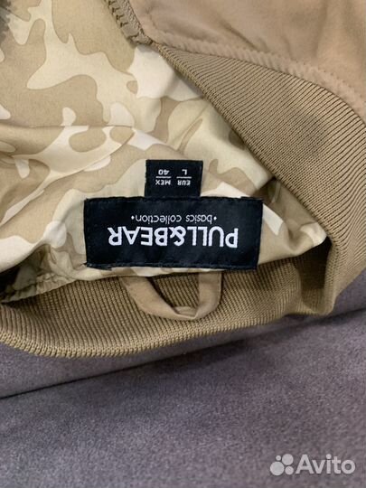 Бомбер pull and bear размер M