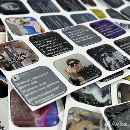 3D стикеры оптом от производителя большой выбор