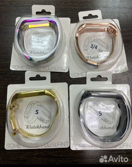 Браслеты на смарт часы mi band 3,4,5(новые)