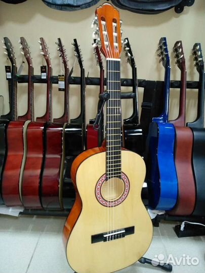 Классическая гитара 3/4, новая