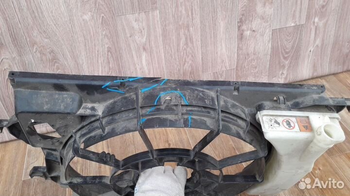 Диффузор вентилятора охлаждения №67 Solaris 2015