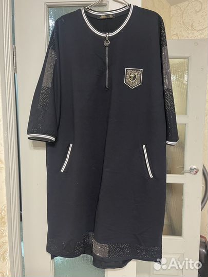 Платье туника женская 52-56