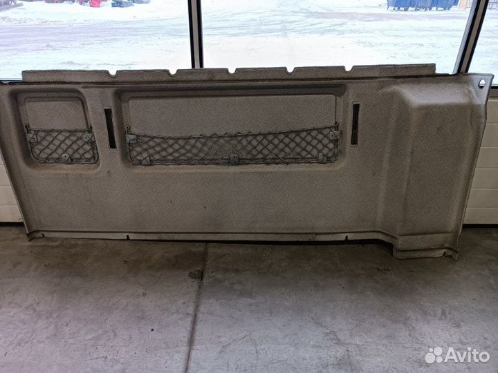 Обшивка задней стенки кабины Man Tgx