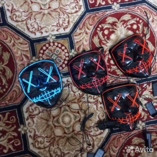 Маска светящиеся