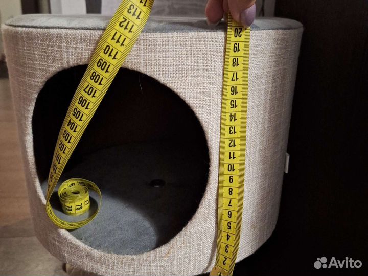 Домик для кошки с когтеточкой