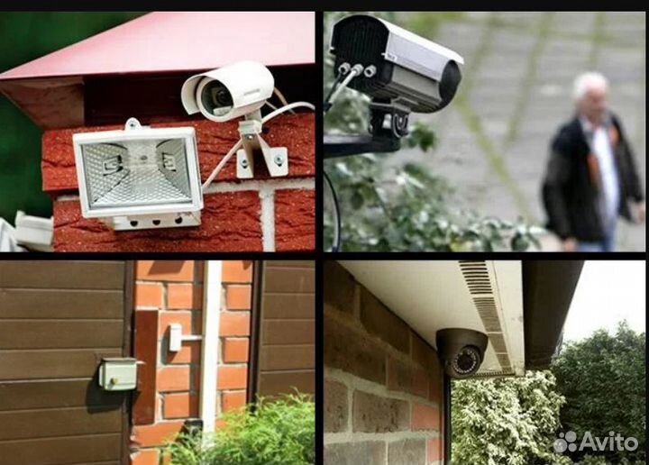Установка видеонаблюдения