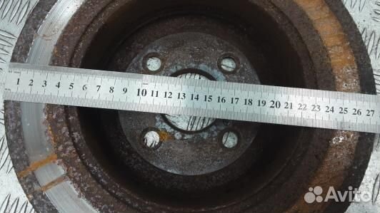 Диск тормозной задний toyota corolla E12 (LBG17LR0