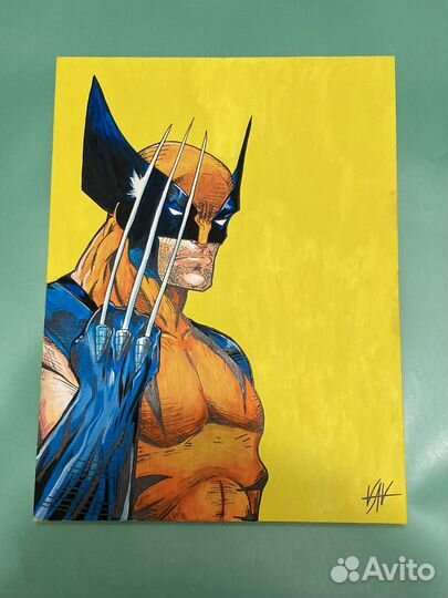 Картина Wolvarine marvel