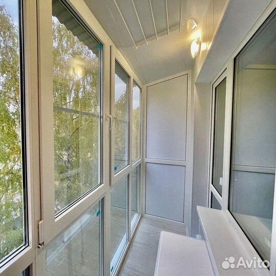 Отделка балконов и лоджий