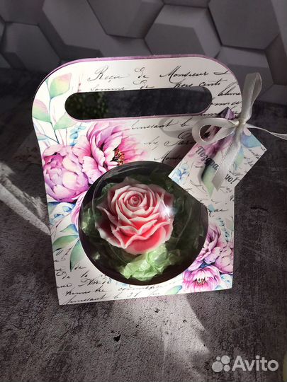 Мыло ручной работы, подарок