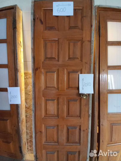 Двери деревянные бу