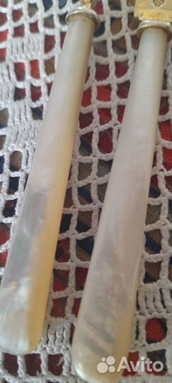 Антикварное серебро, перламутр