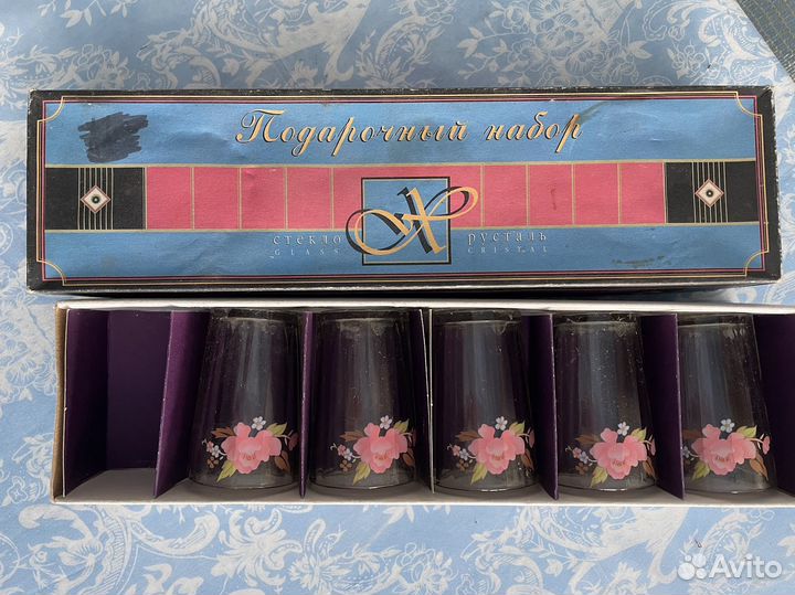 Стаканы граненые СССР