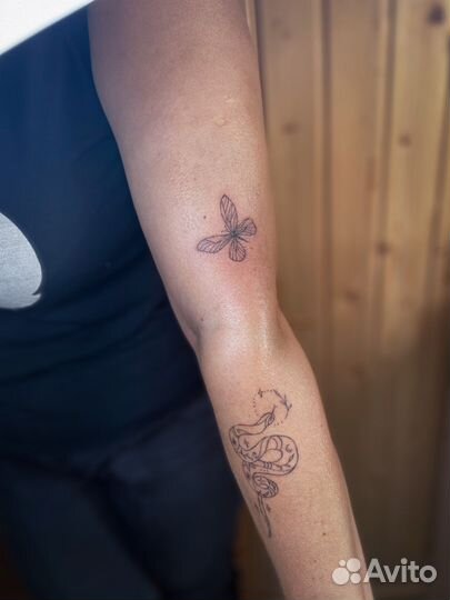 Мини тату