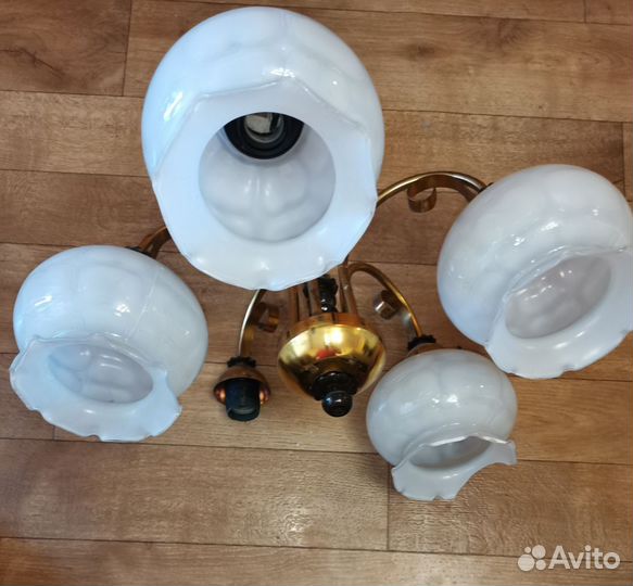 Люстра потолочная бу