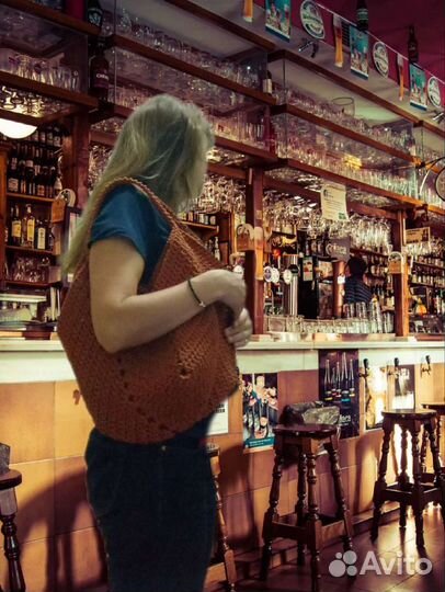 Сумка вязаная