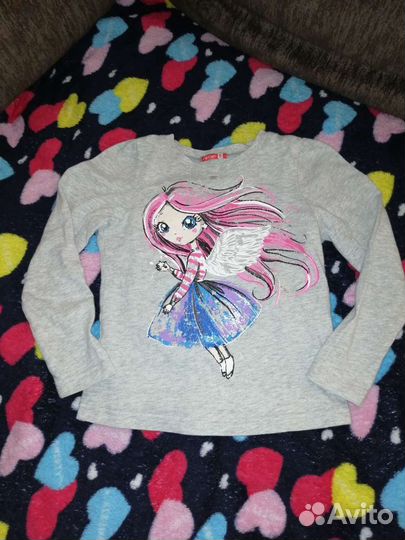 Вещи пакетом для девочки на рост 110-116